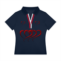 LW 123 Women’s Color Block Polo Shirt