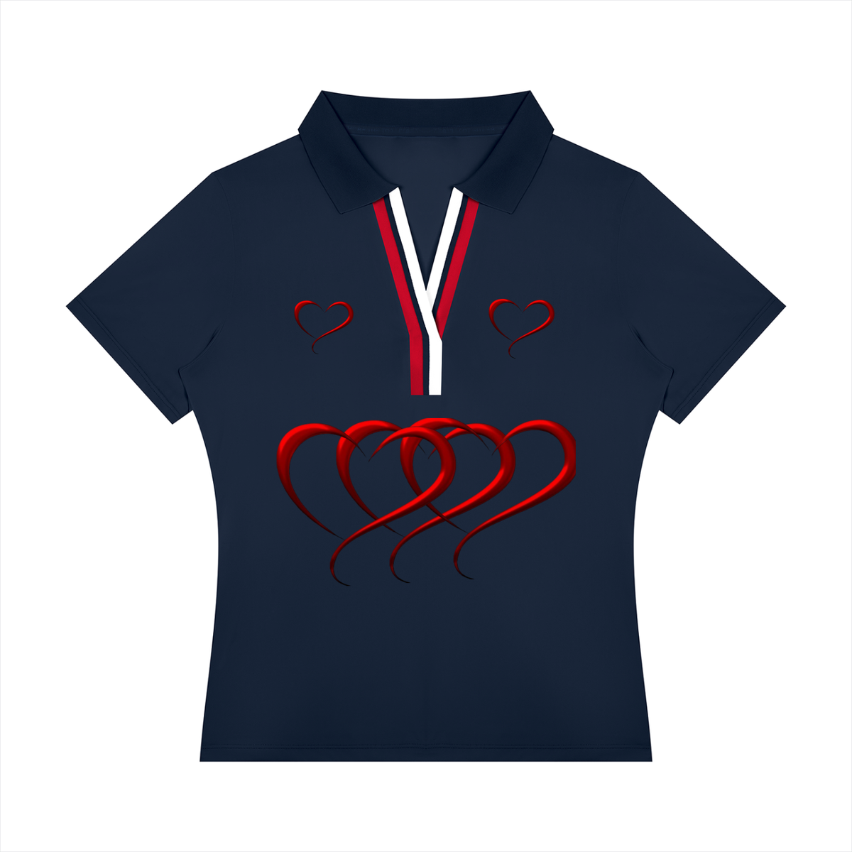 LW 123 Women’s Color Block Polo Shirt