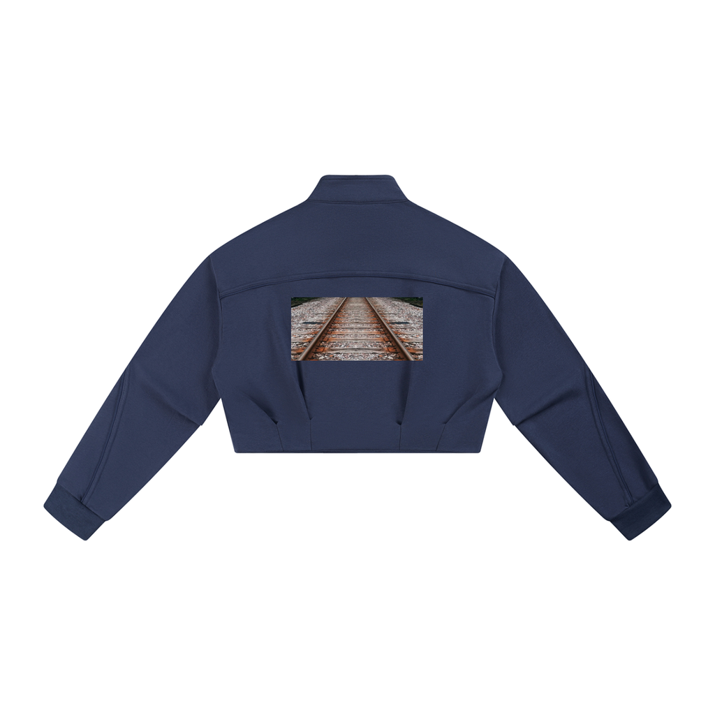 LW 123  Button-Front Jacket