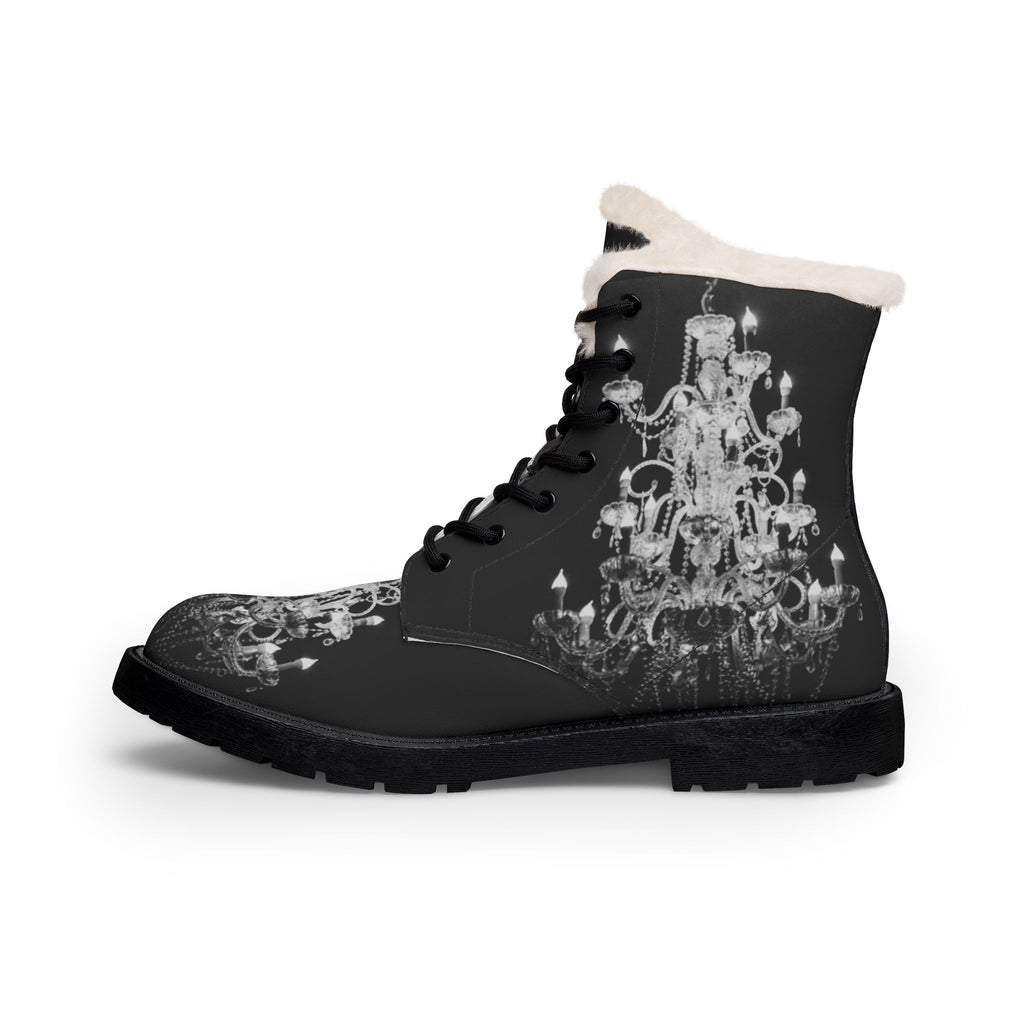 LW 123 Women's Fur and Leather Boots