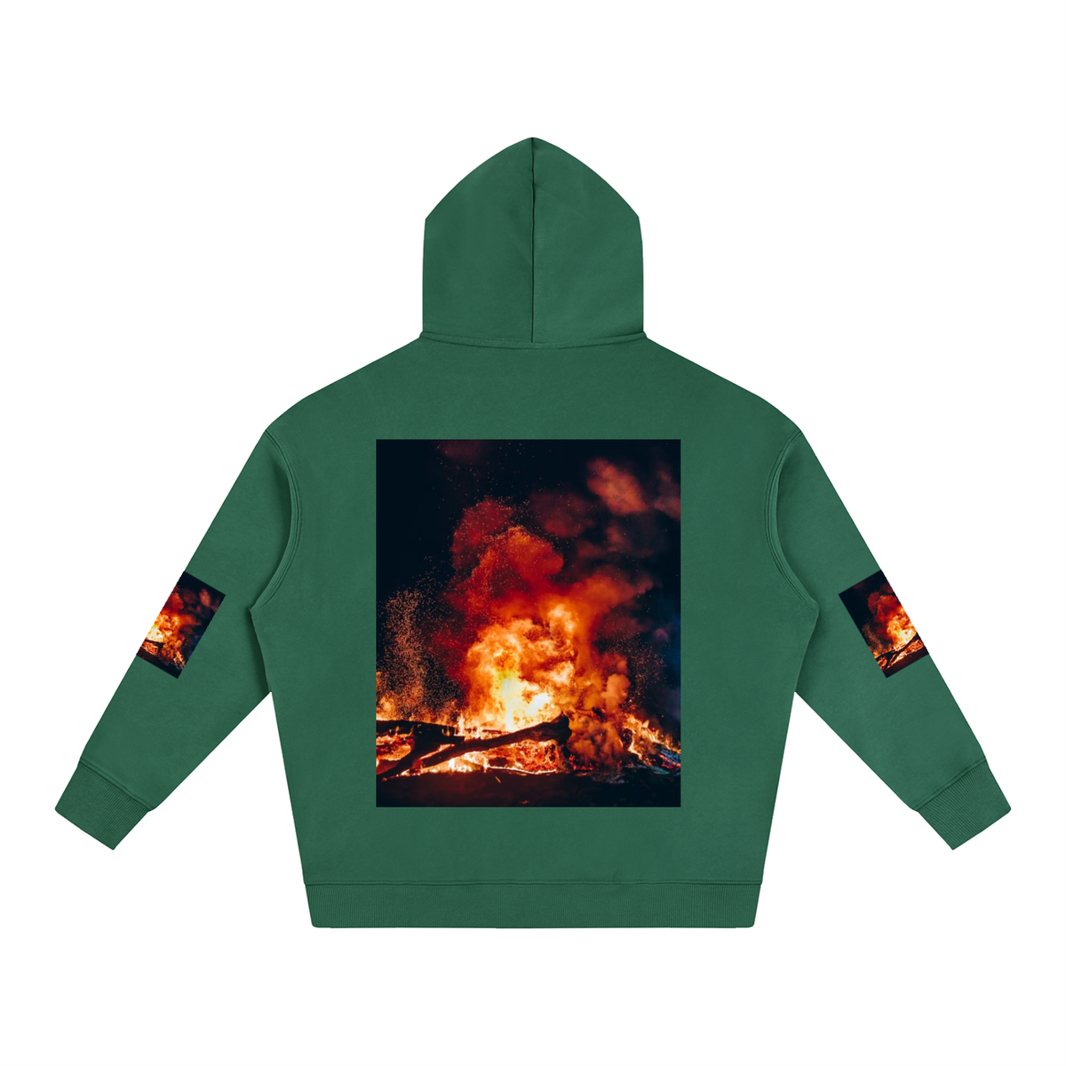 Oversize Fleeced Hoodie