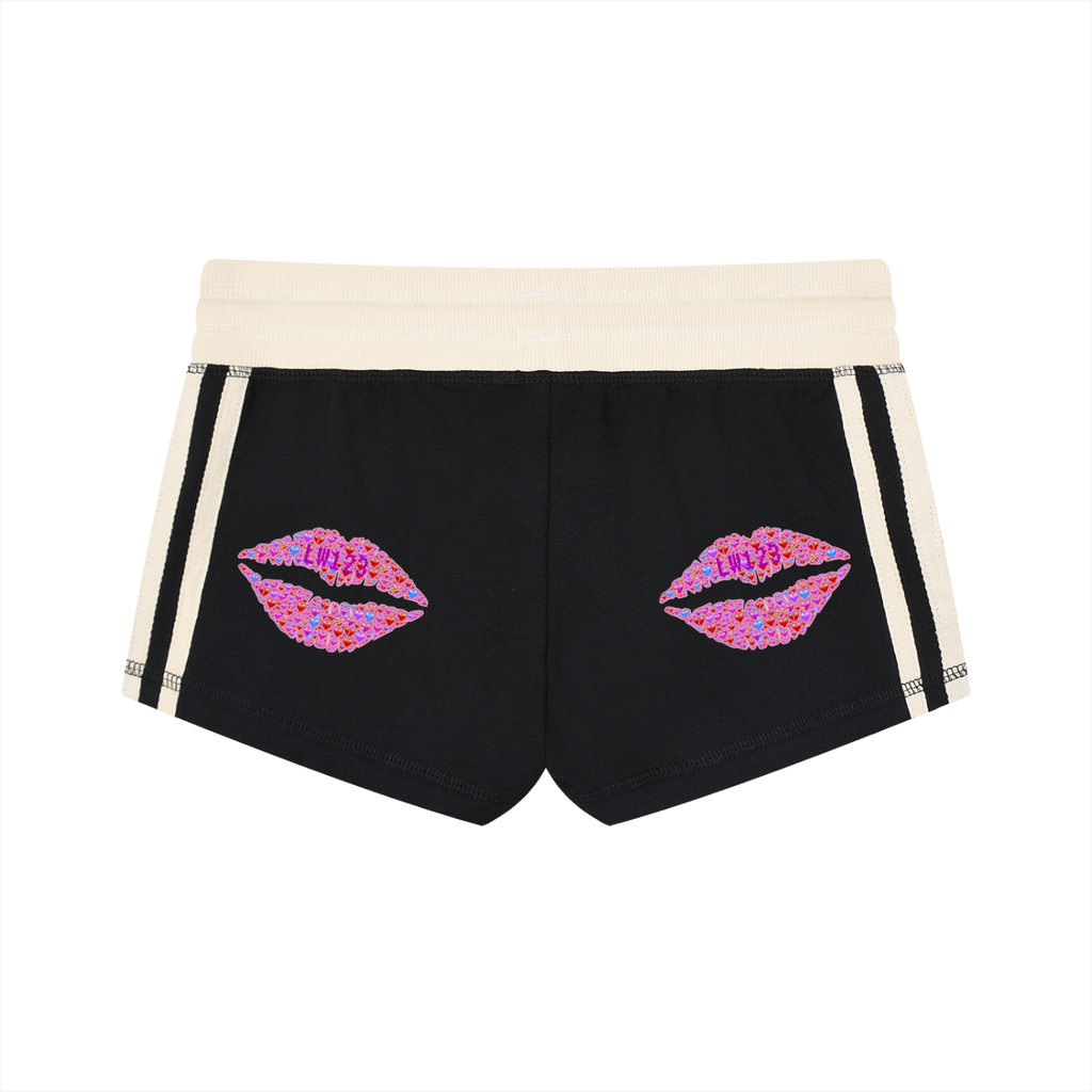 LW 123 Contrast Stripe Track Shorts