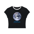Women's Slim Color Block T-Shirt