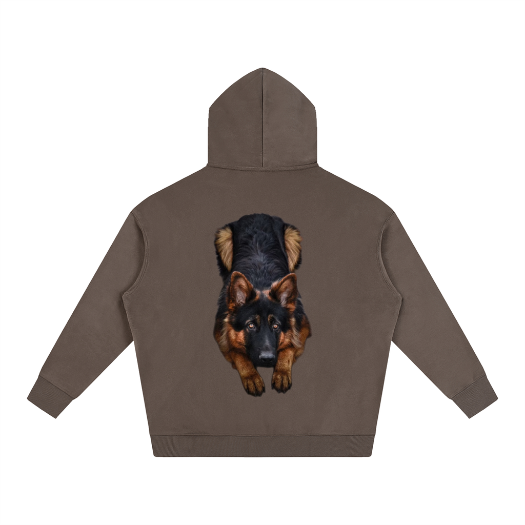 LW 123  Fleeced Hoodie
