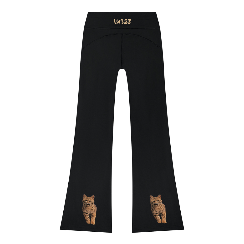 LW 123 Flared Drawstring Yoga Pants