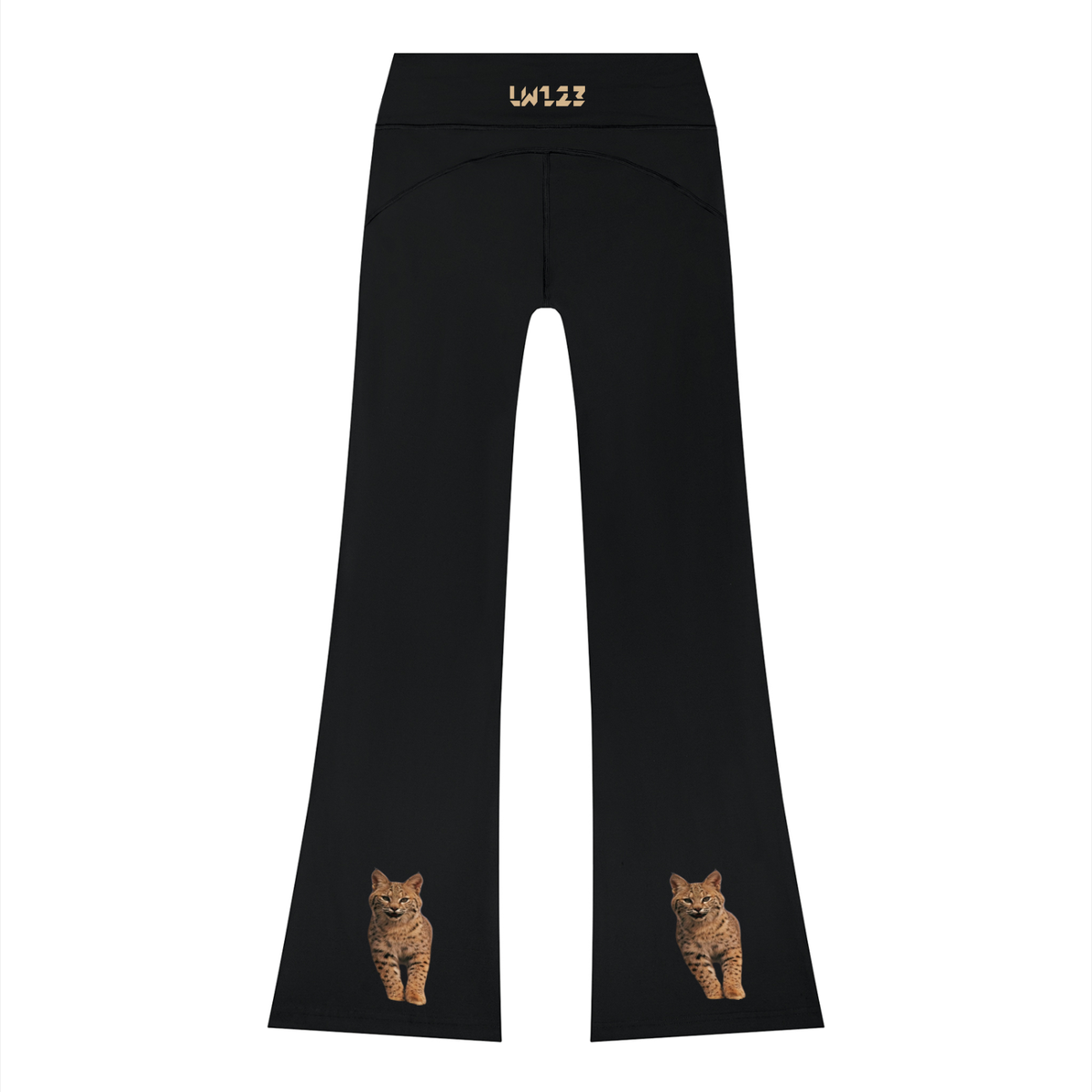 LW 123 Flared Drawstring Yoga Pants