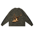 Unisex Camo Loose Long Sleeve T-Shirt