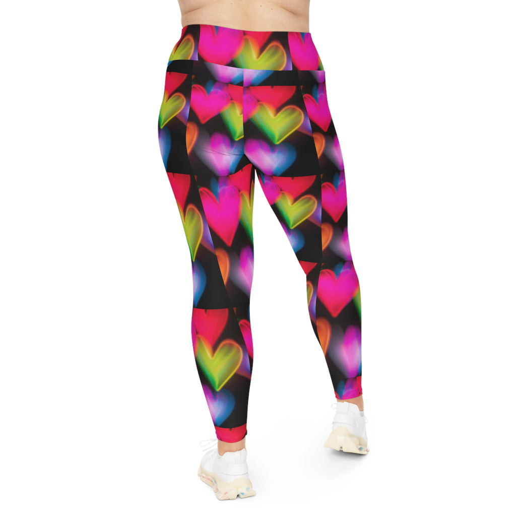 LW 123 Plus Size Leggings (AOP)