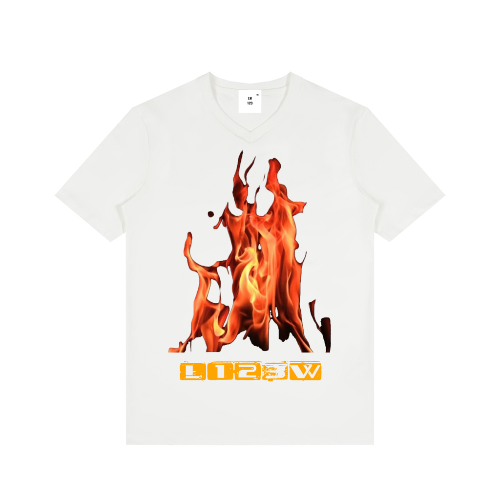 Men's Solid V-Neck T-Shirt