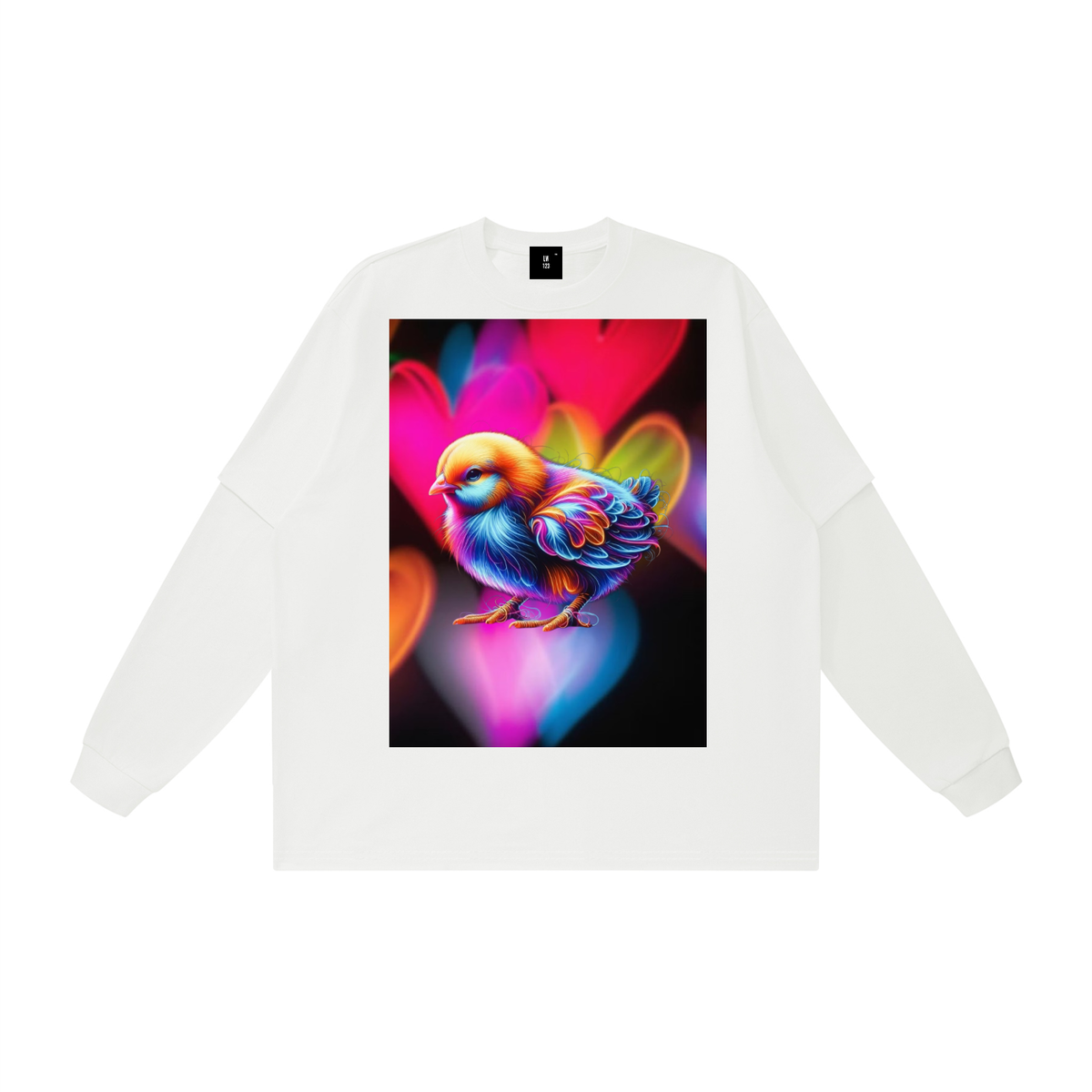 LW 123 Layered Oversized T-Shirt