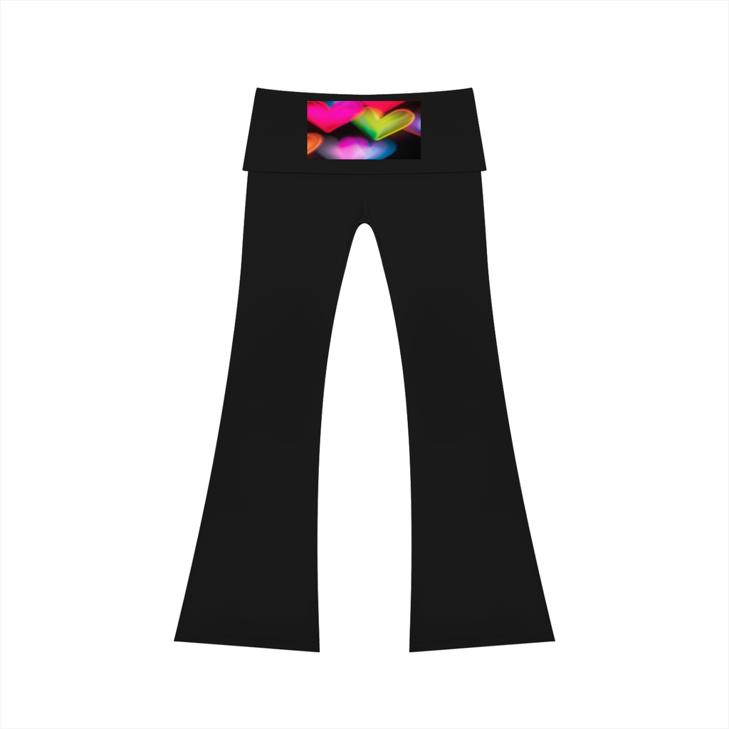 LW 123 Women's High Rise Flared Yoga Pants