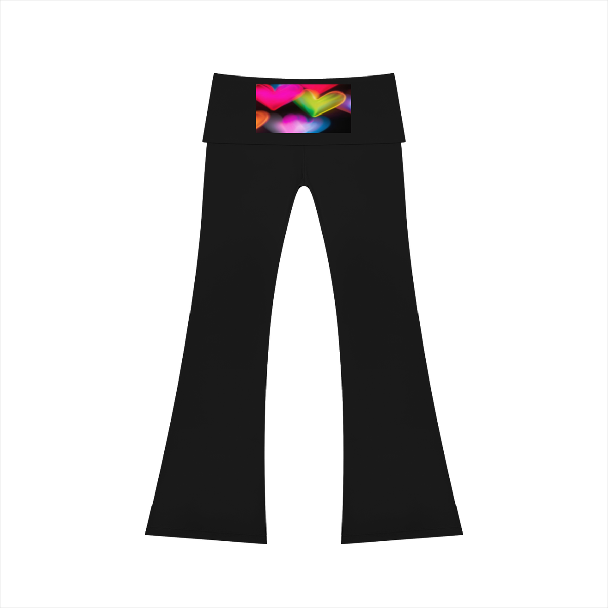 LW 123 Women's High Rise Flared Yoga Pants