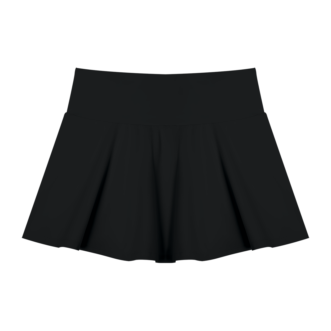 LW 123  Pleated A-Line Skirt