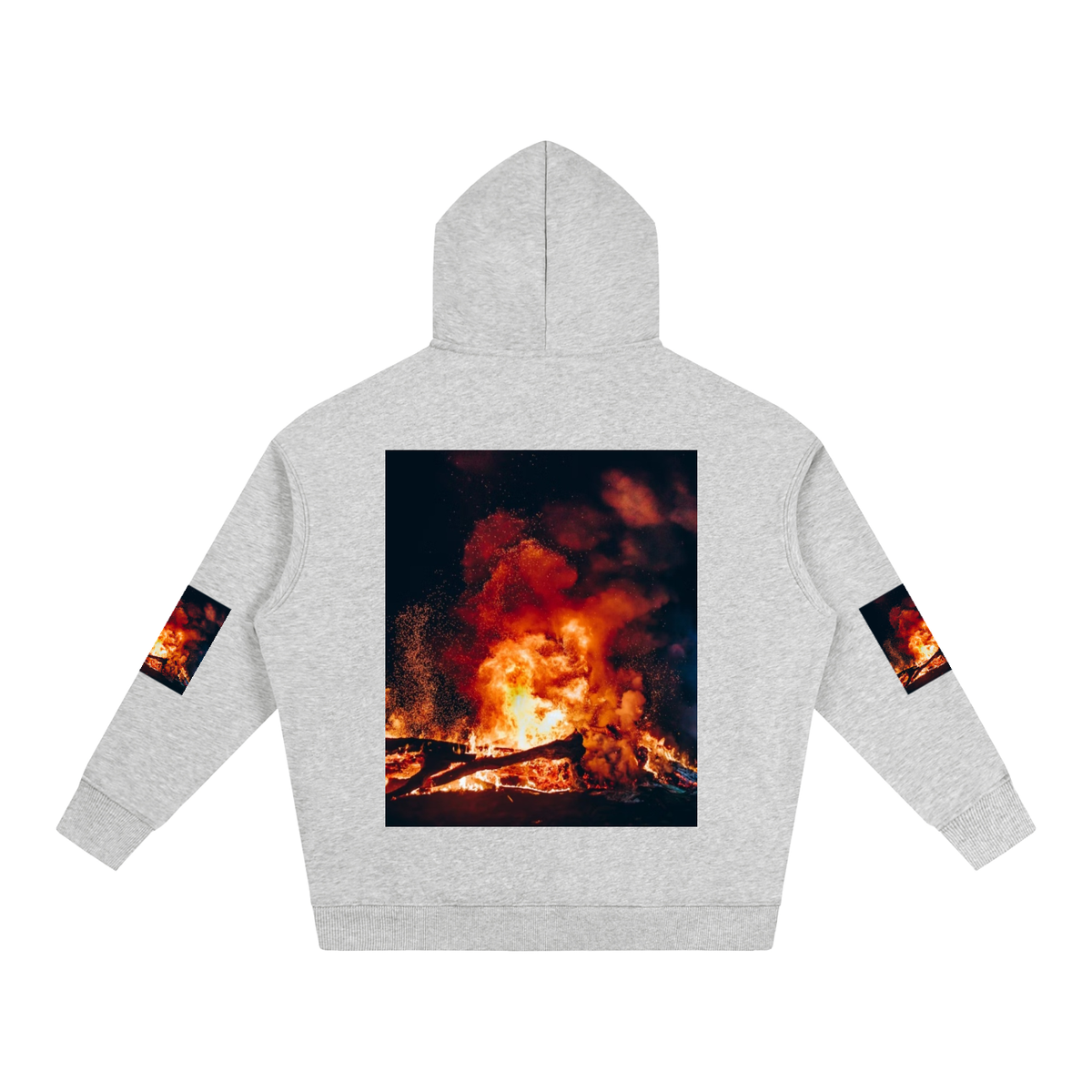 Oversize Fleeced Hoodie