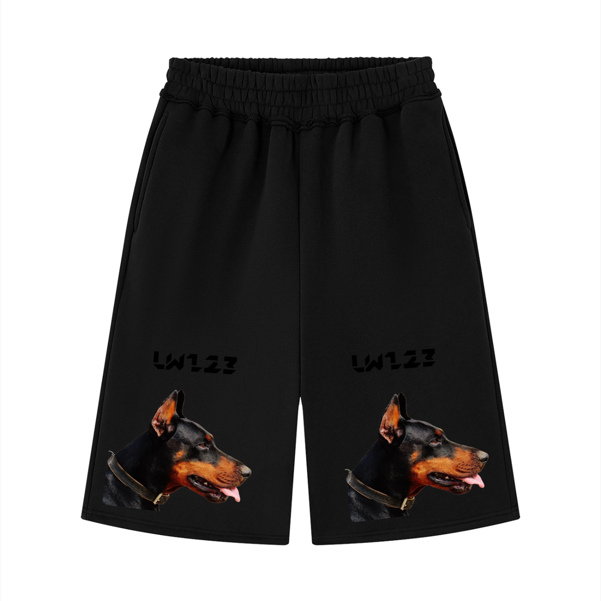 LW 123 Raw Edge Fleece Shorts