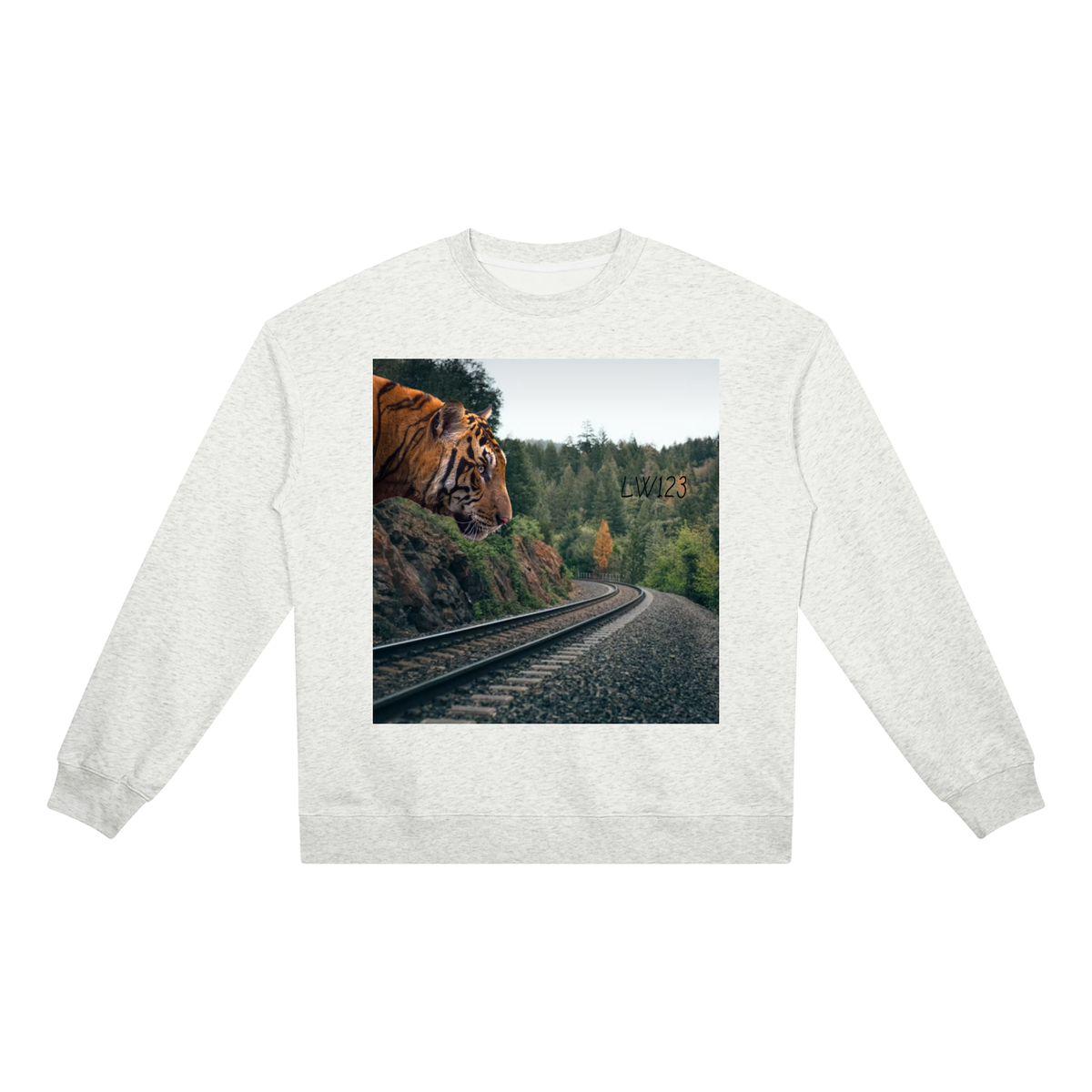 LW 123  Heavyweight Crewneck Sweatshirt