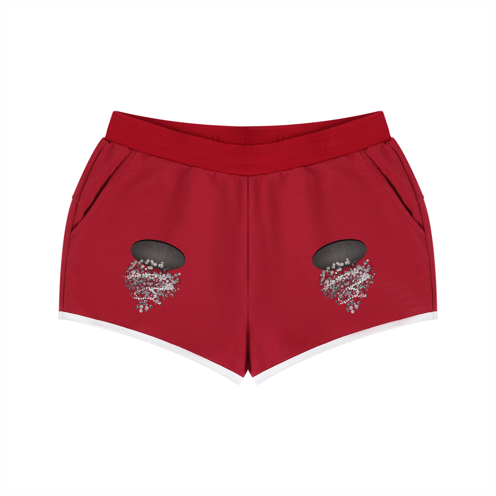 LW 123 Women's Retro Contrast Binding Shorts
