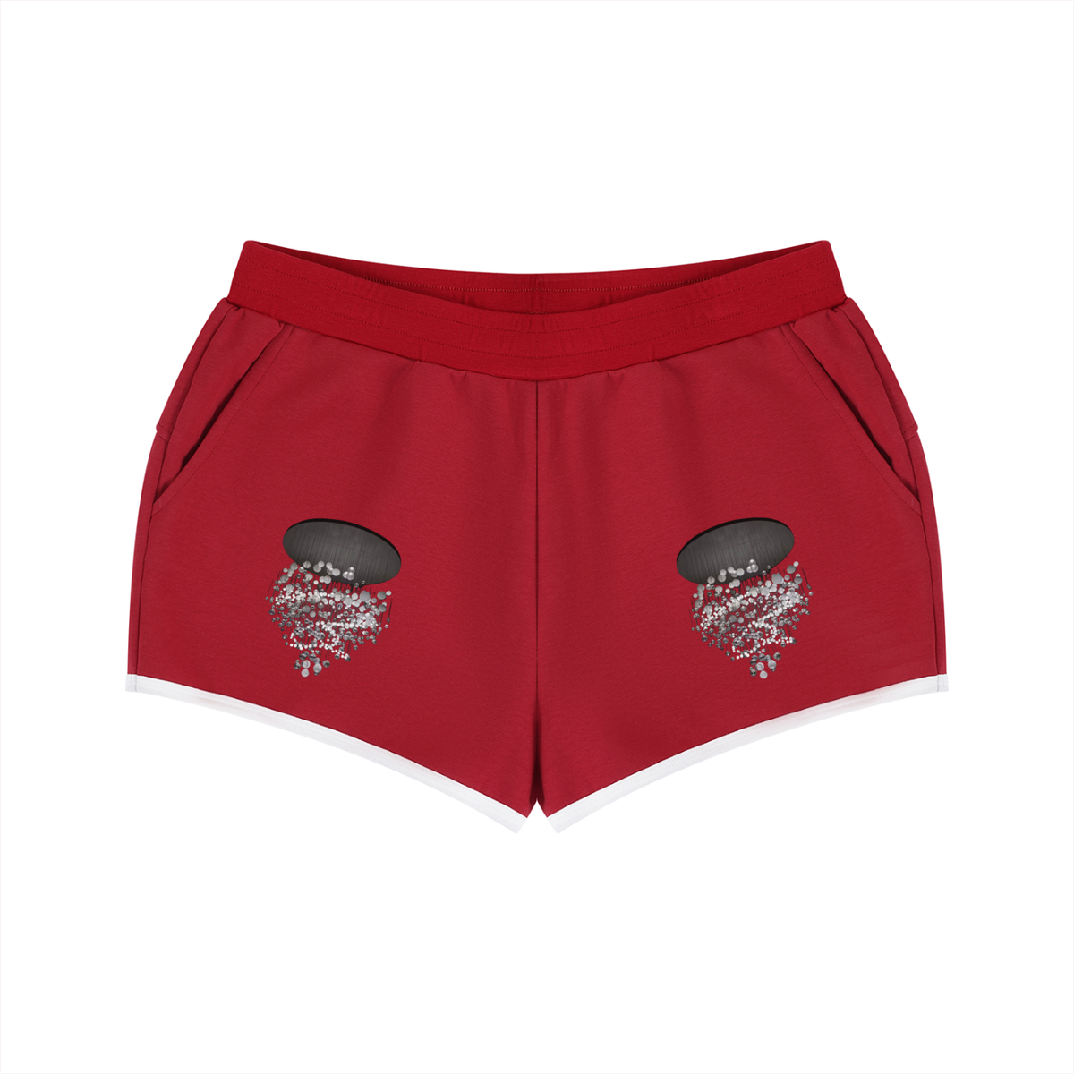 LW 123 Women's Retro Contrast Binding Shorts
