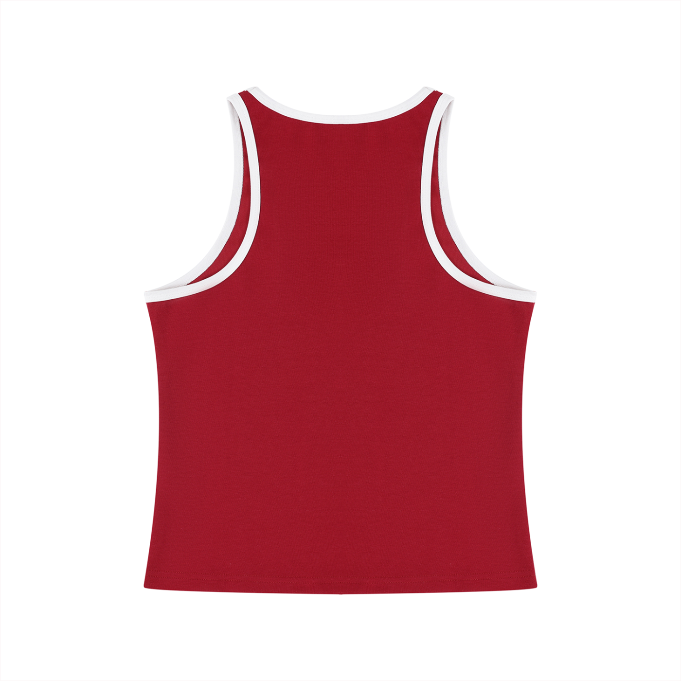 Women's Color Block Cropped Tank Top