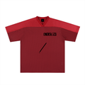 Oversized Mesh V-Neck Soccer Jersey