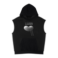 LW 123 Panel Mesh Sleeveless Hoodie