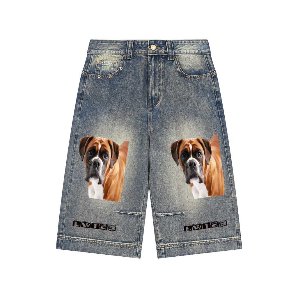 LW 123 Baggy Denim Shorts