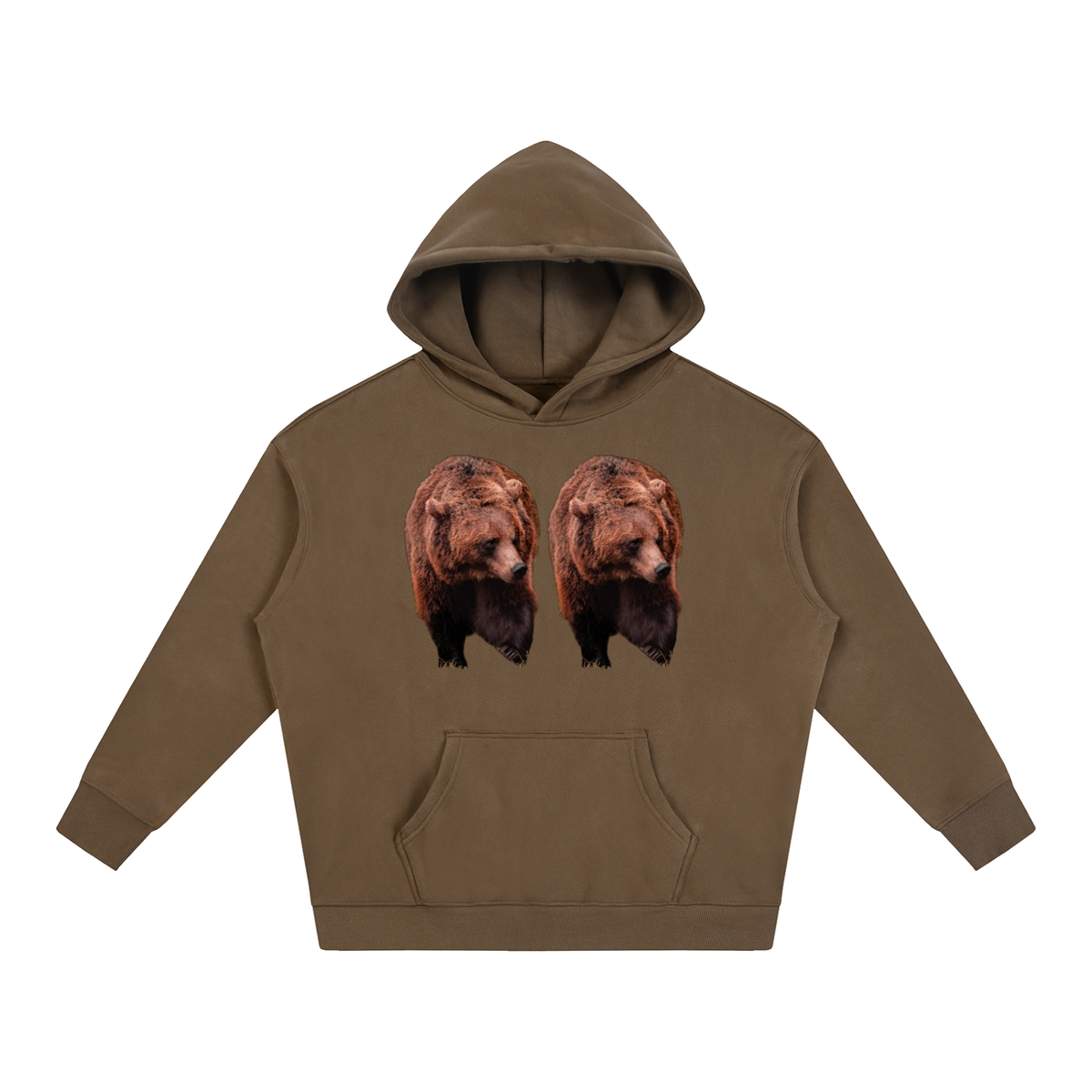 LW 123 Oversize Fleeced Hoodie