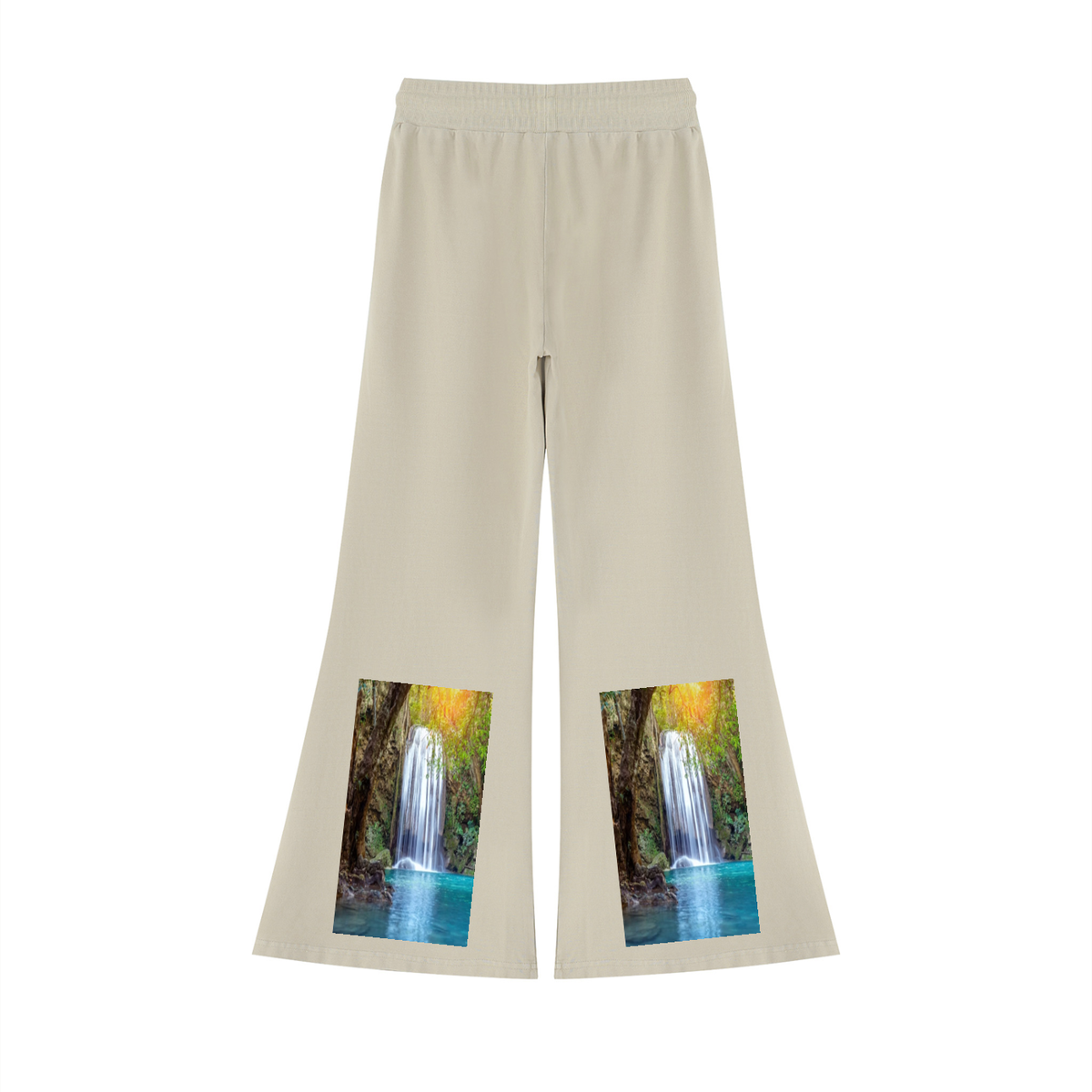 LW 123 Vintage Wash Flared Sweatpants