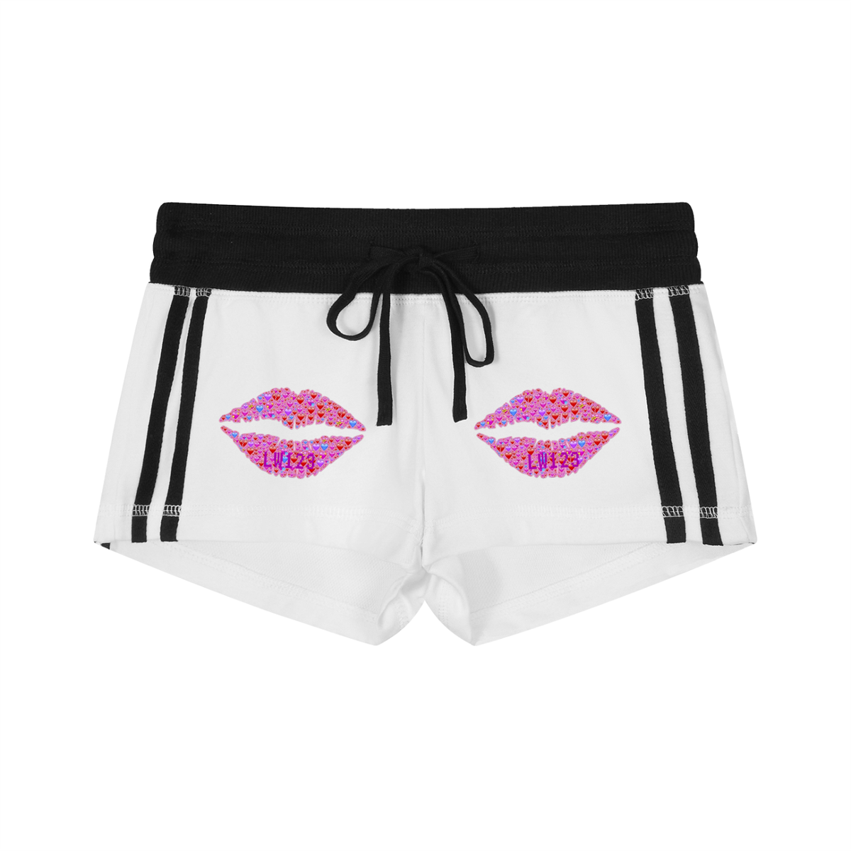 LW 123 Contrast Stripe Track Shorts