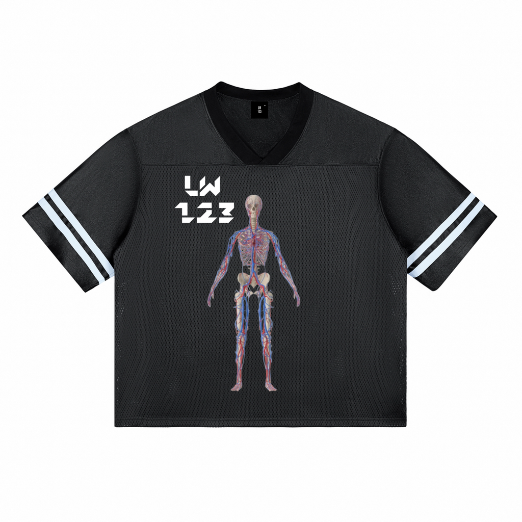 Taped Mesh T-Shirt