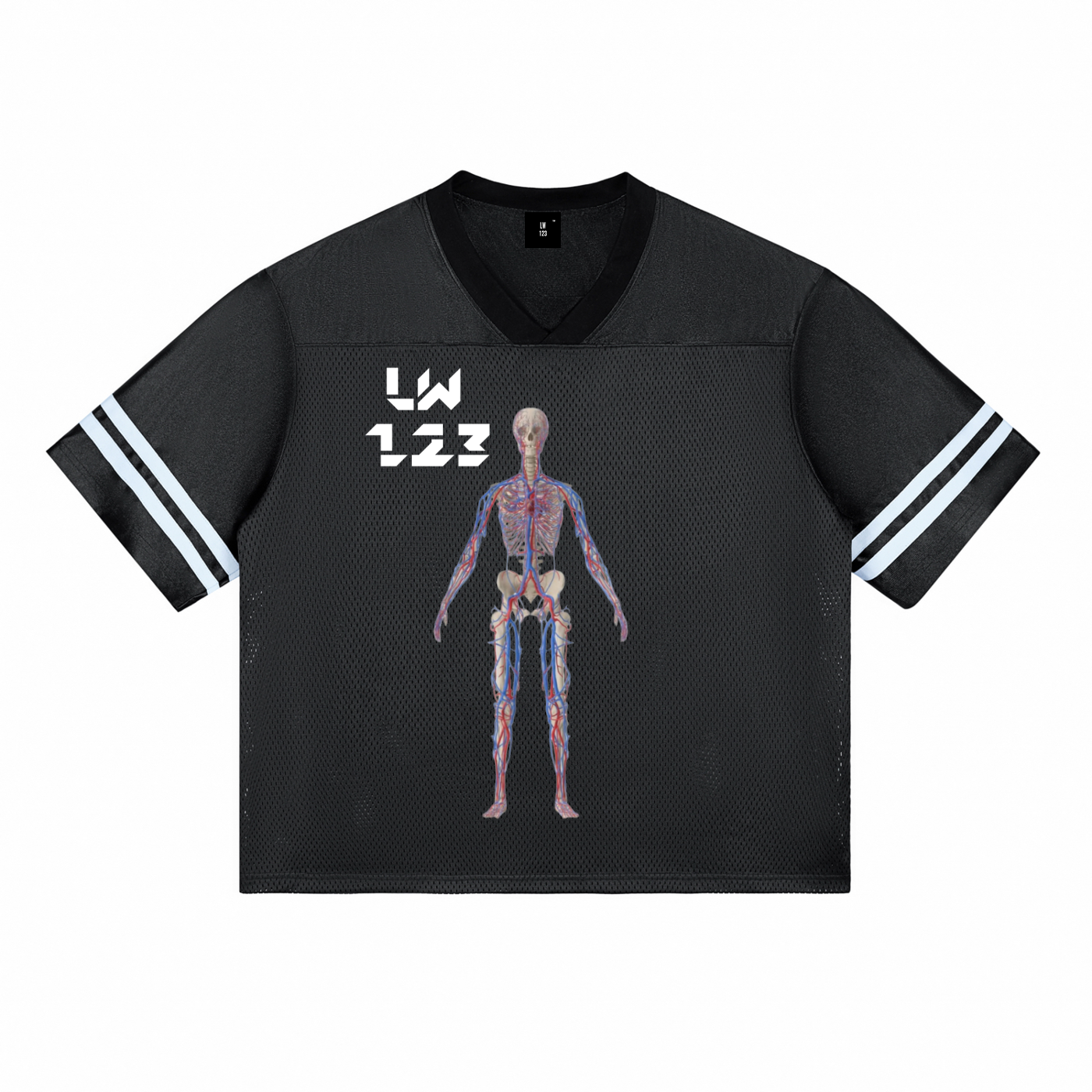 Taped Mesh T-Shirt