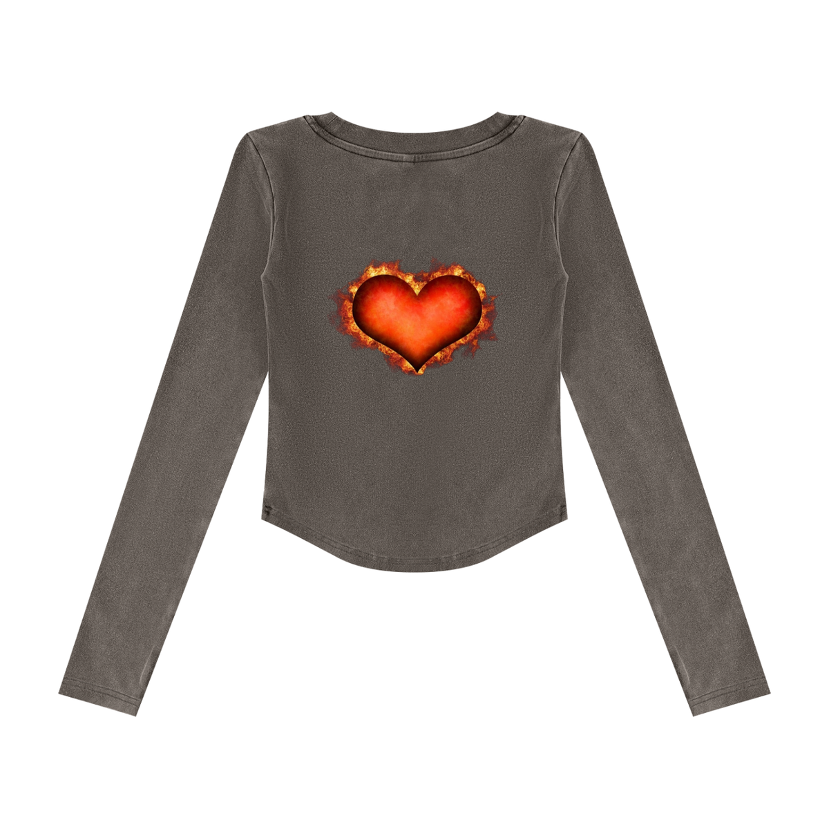 LW 123 Women’s Vintage Wash Crop T-Shirt