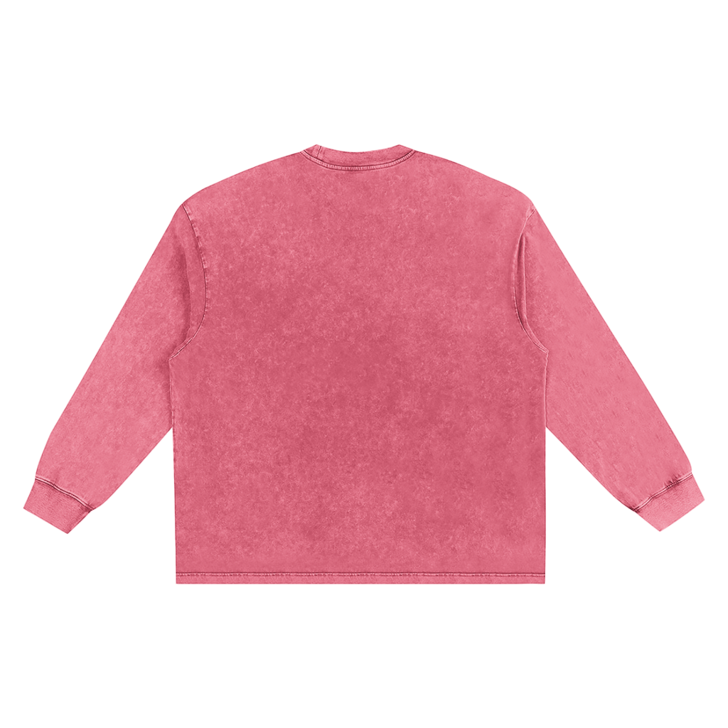 LW 123 Snow Washed Frayed Edge T-Shirt