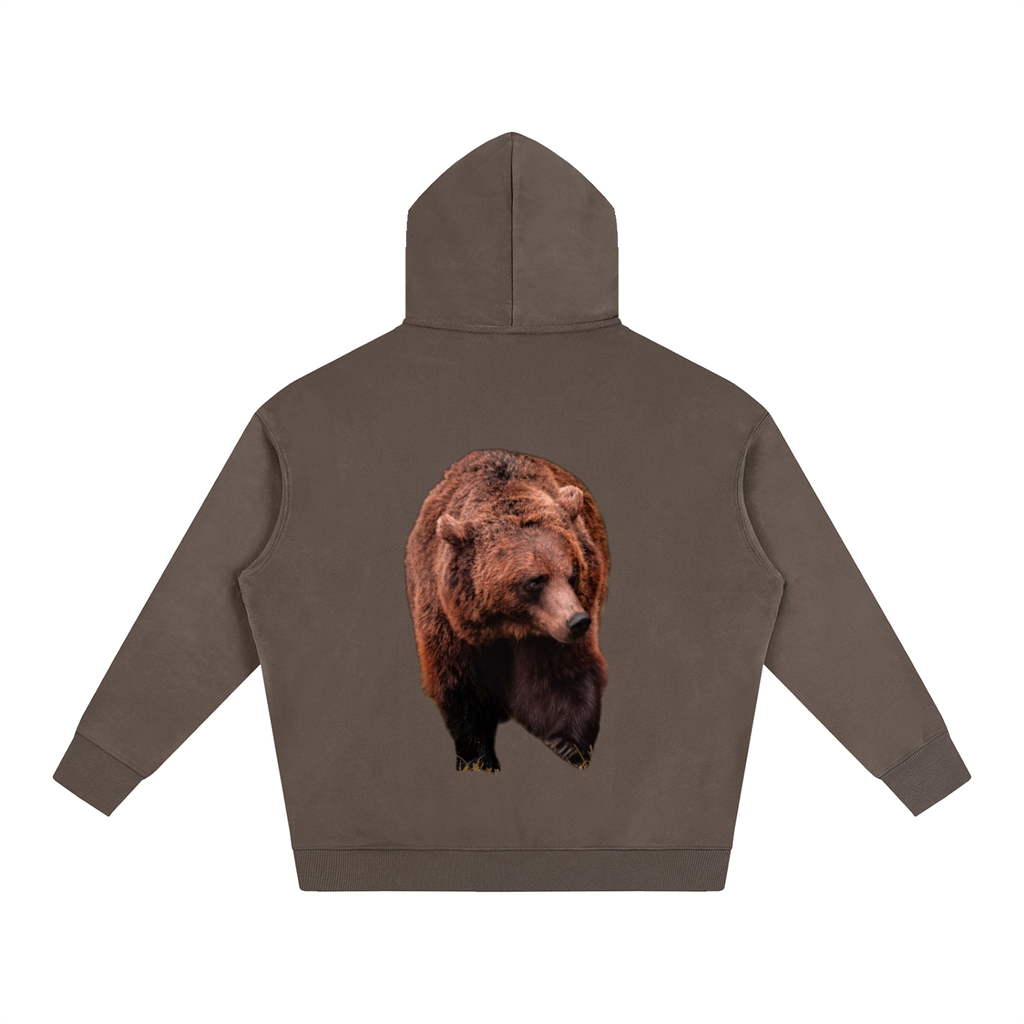 LW 123 Oversize Fleeced Hoodie