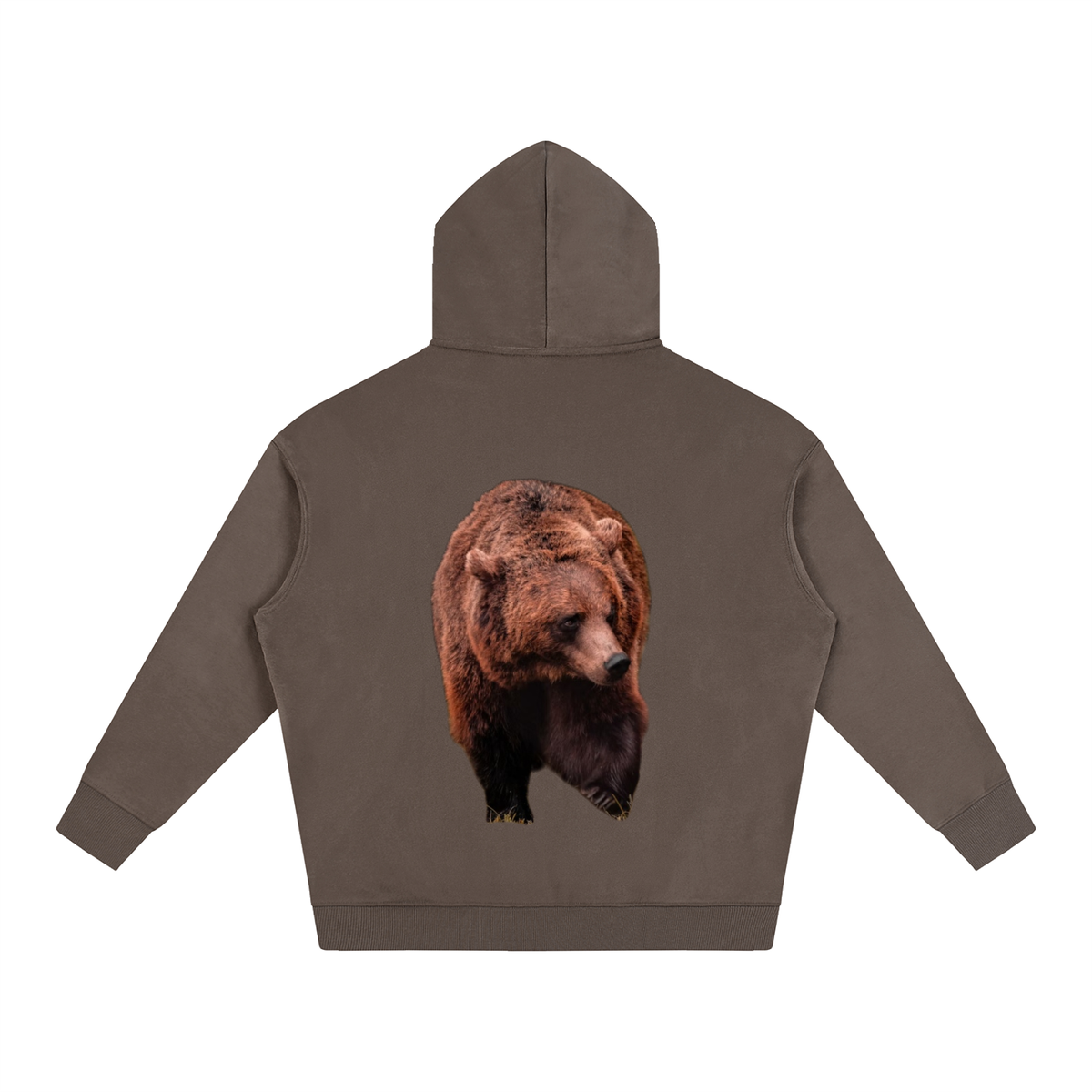 LW 123 Oversize Fleeced Hoodie