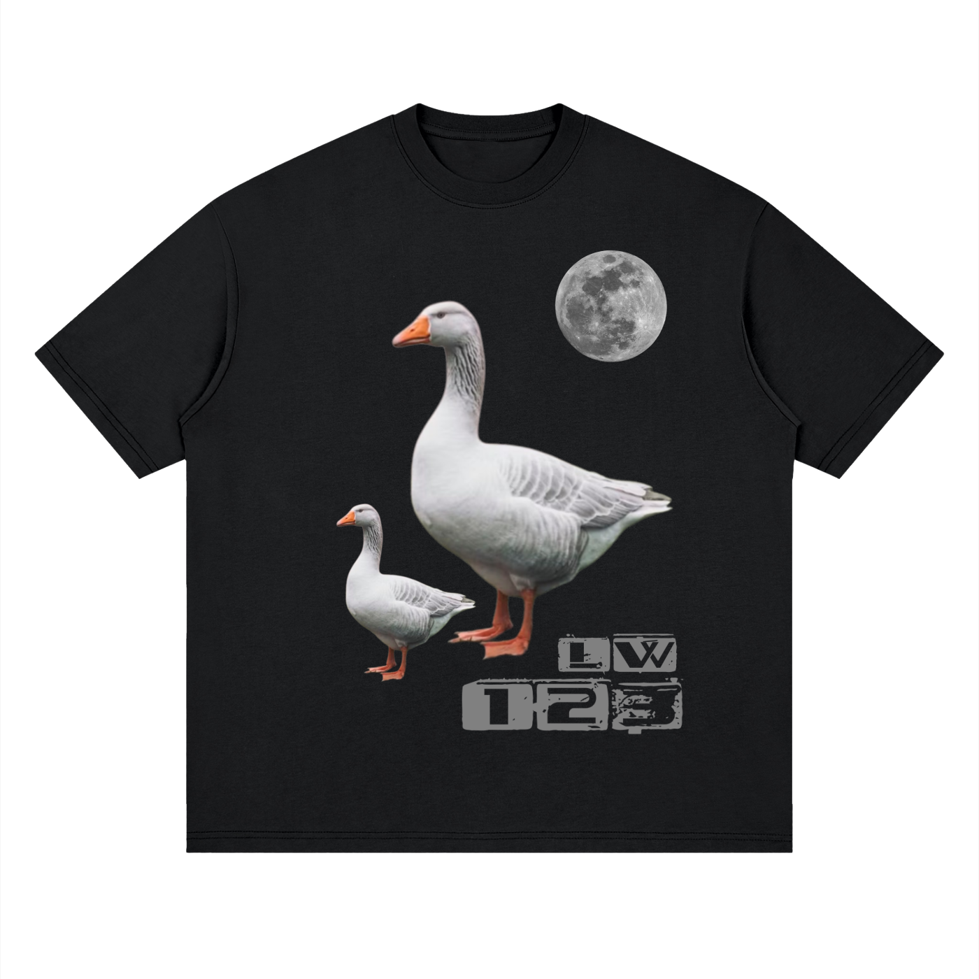 Streetwear Loose Drop Shoulder T-Shirt