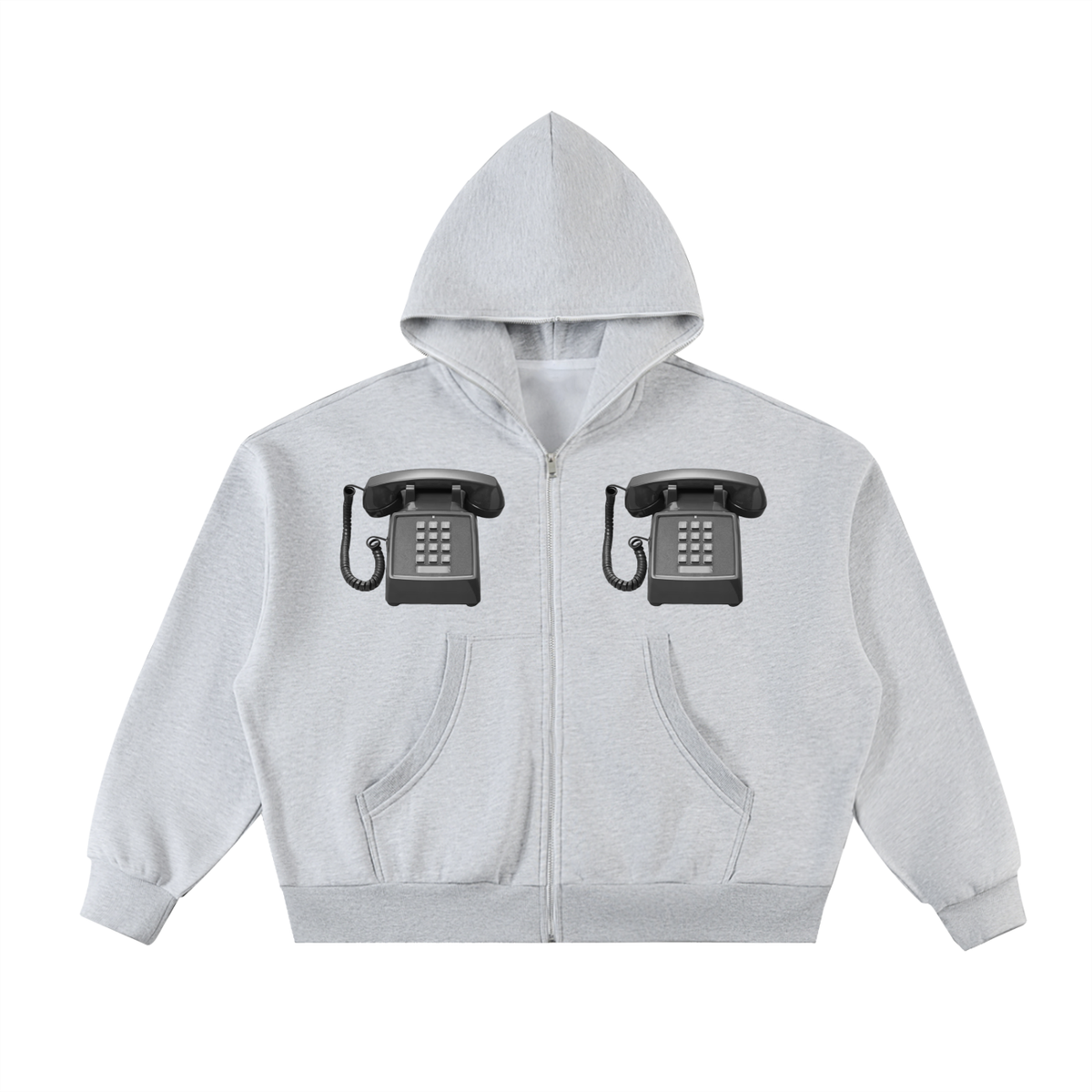 LW 123 Full-Zip Boxy Hoodie