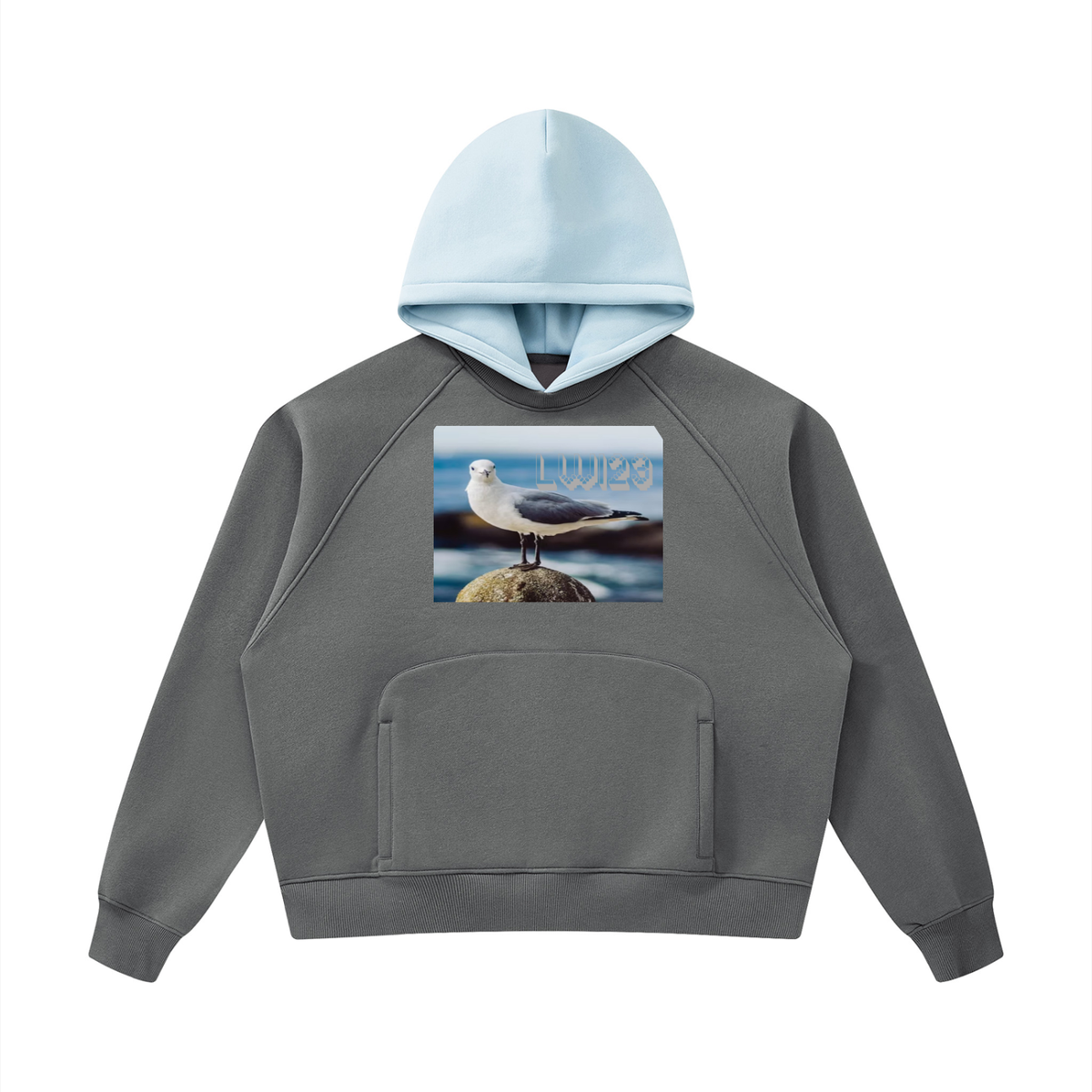 LW 123  Fleece Hoodie