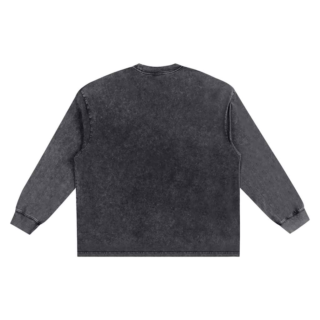 LW 123 Snow Washed Frayed Edge T-Shirt