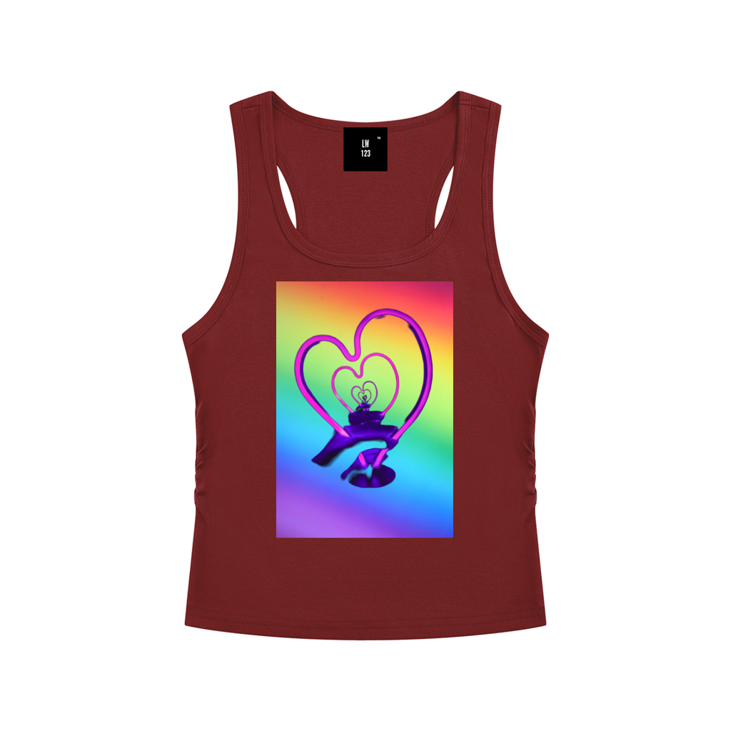 LW 123 Women’s Ruched Tank Top
