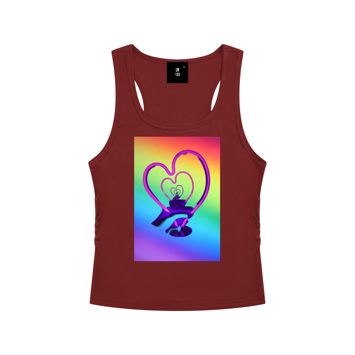LW 123 Women’s Ruched Tank Top