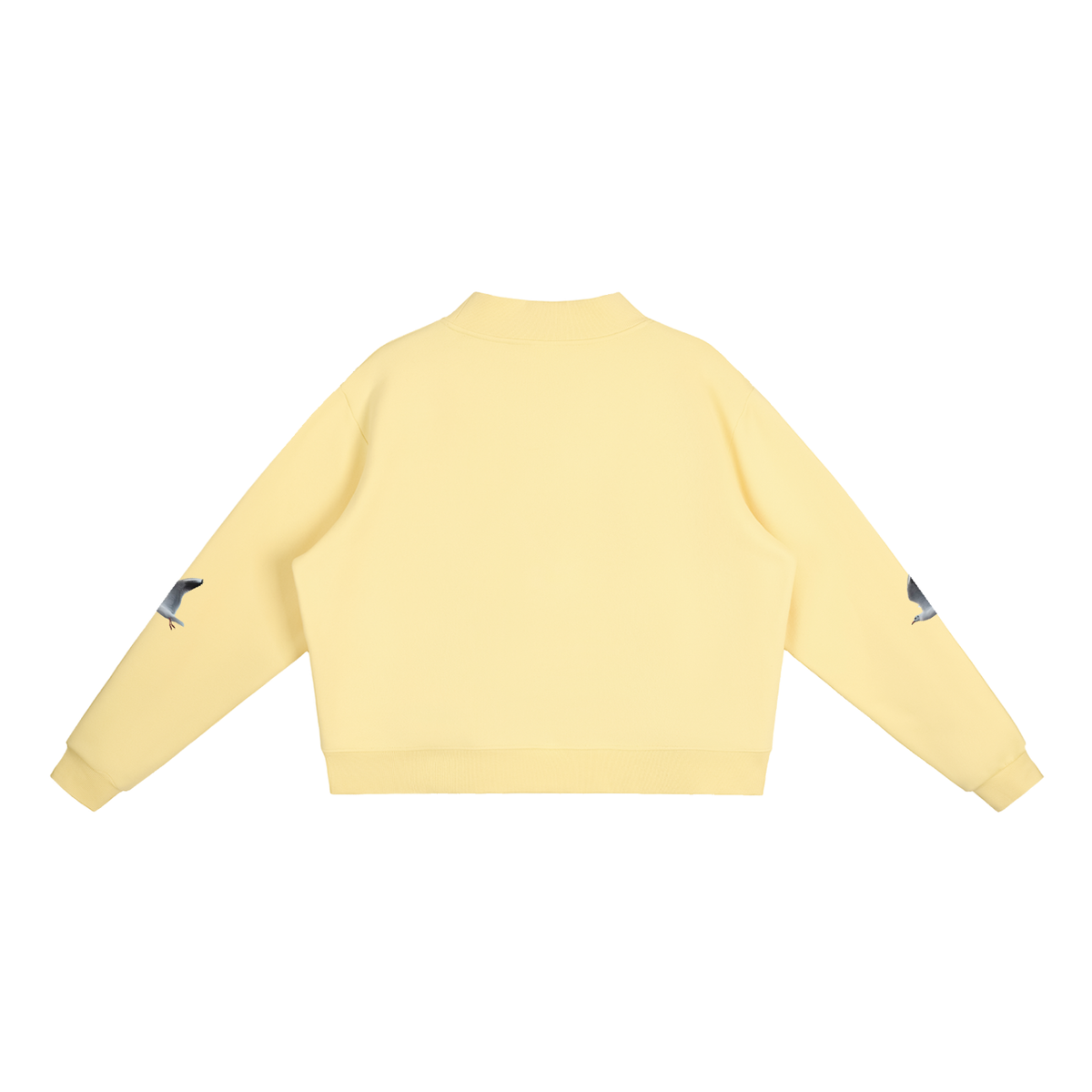 LW 123 Fleece Mock-Neck Crew Sweatshirt