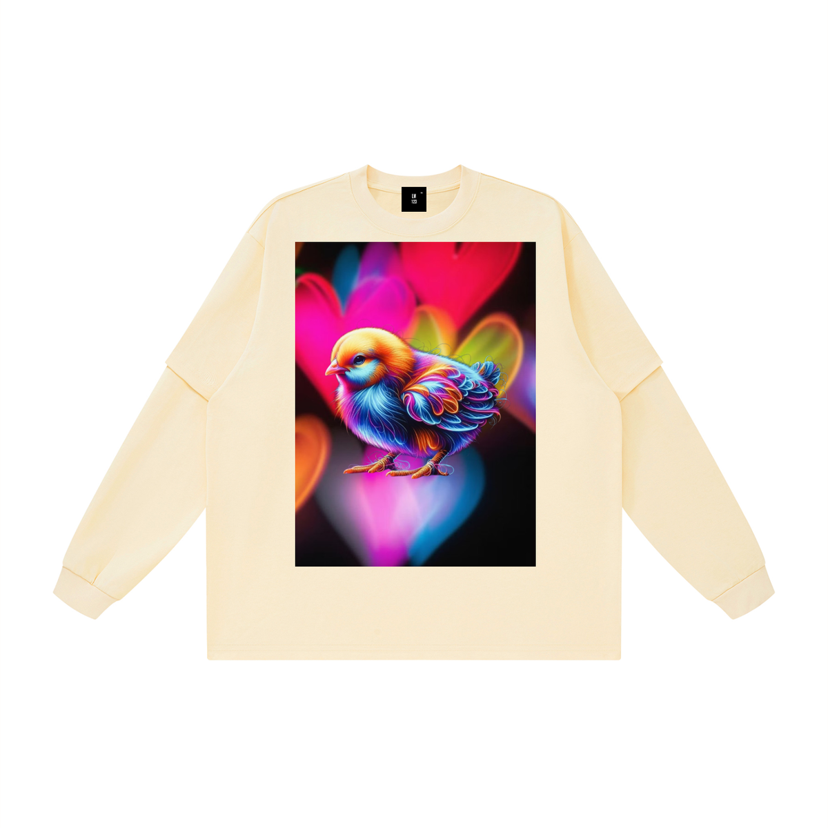 LW 123 Layered Oversized T-Shirt