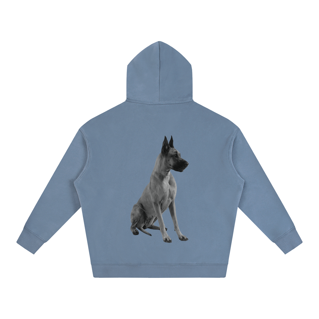 LW 123 Oversize Fleeced Hoodie