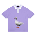 LW 123  Color Block Polo Shirt