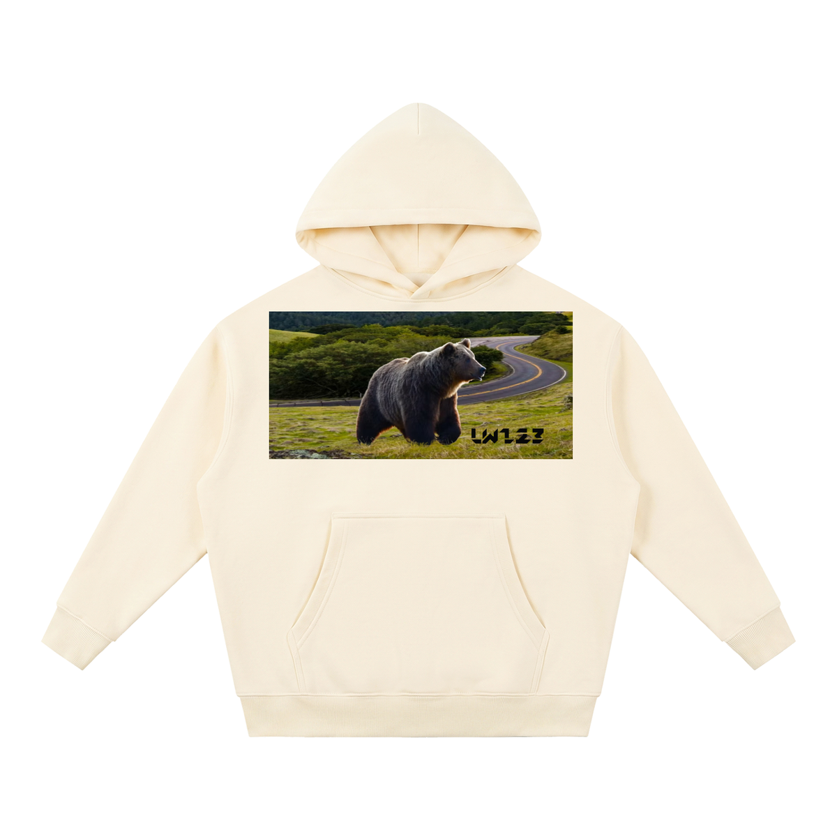 LW 123  Fleece Hoodie