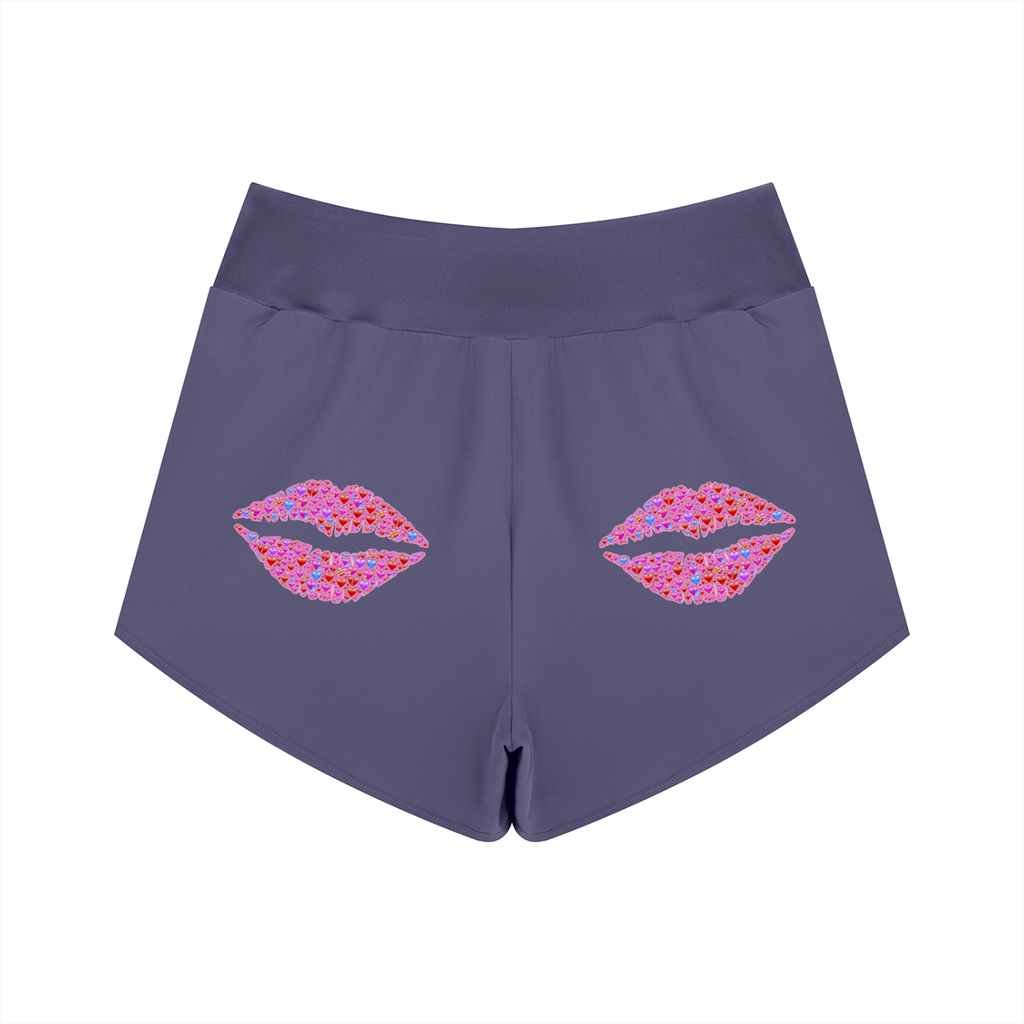 LW 123 Women's High Rise Yoga Shorts