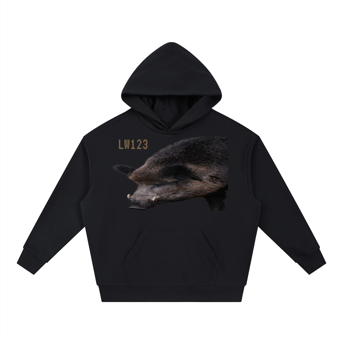 Essential Boxy Heavyweight Drop-Shoulder Hoodie