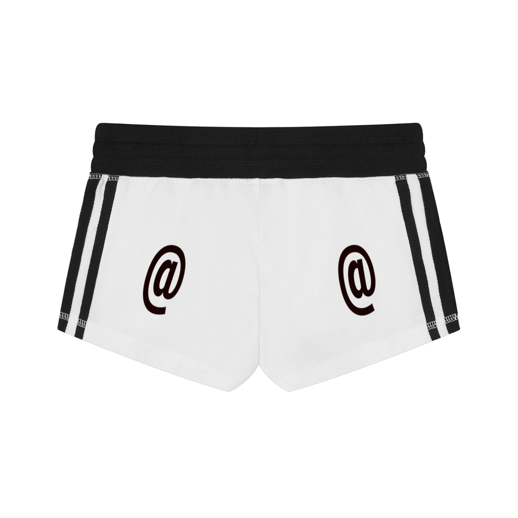 Women's Contrast Stripe Track Shorts