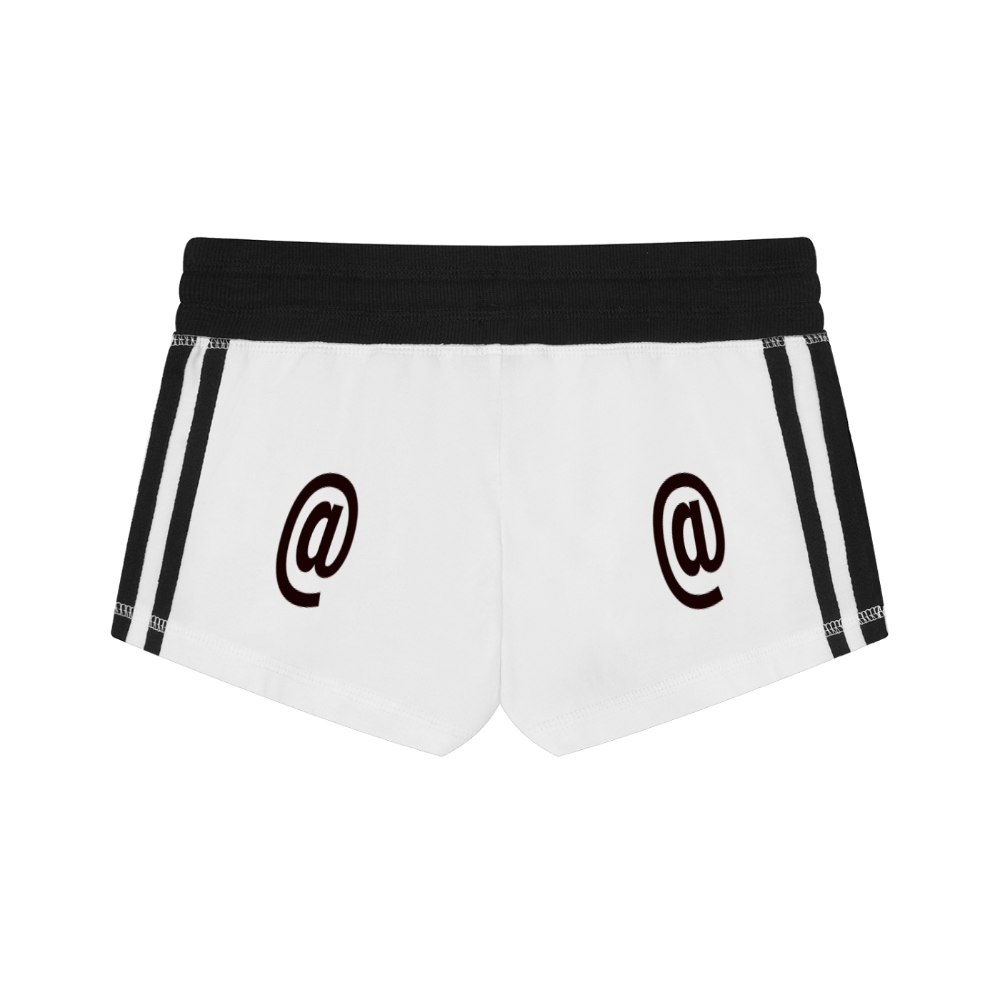 Women's Contrast Stripe Track Shorts
